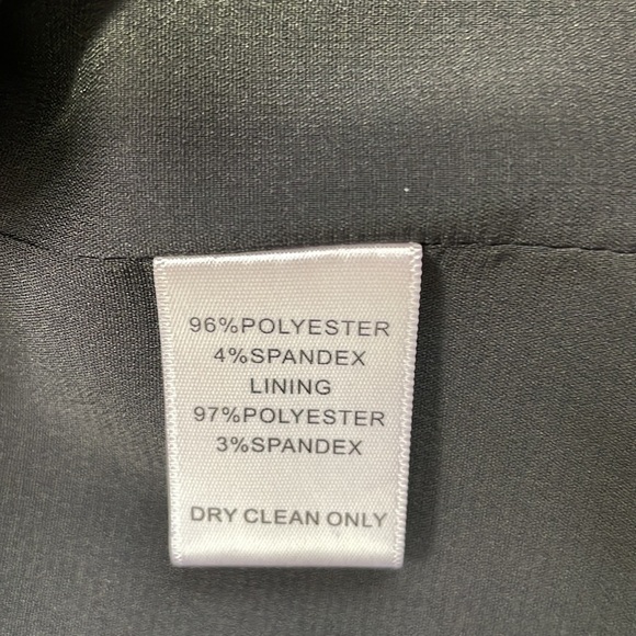 Gibson Blazer Jacket Zip Front Black Layered Size Large - Picture 11 of 11